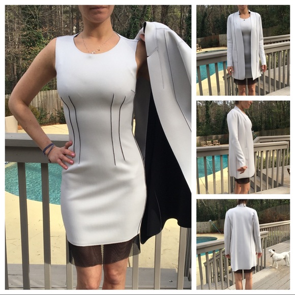 Elie Tahari Reversible Dress & Jacket - Picture 2 of 8